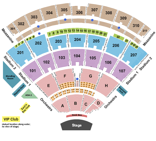 Jones Beach Theater Rod Stewart Seating Chart